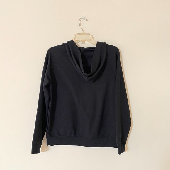 Soft hooded sweatshirt with ties - Picture 11 of 11